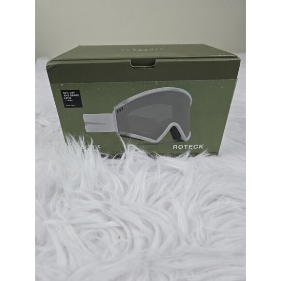 Electric Roteck BRAND NEW Snow Goggles Matte Stealth Grey Bird / Fume - Picture 5 of 7